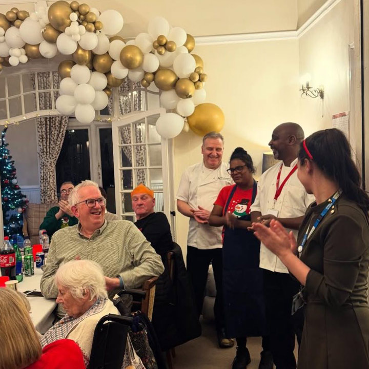 A Grand Christmas Celebration At Kingfishers Care Home