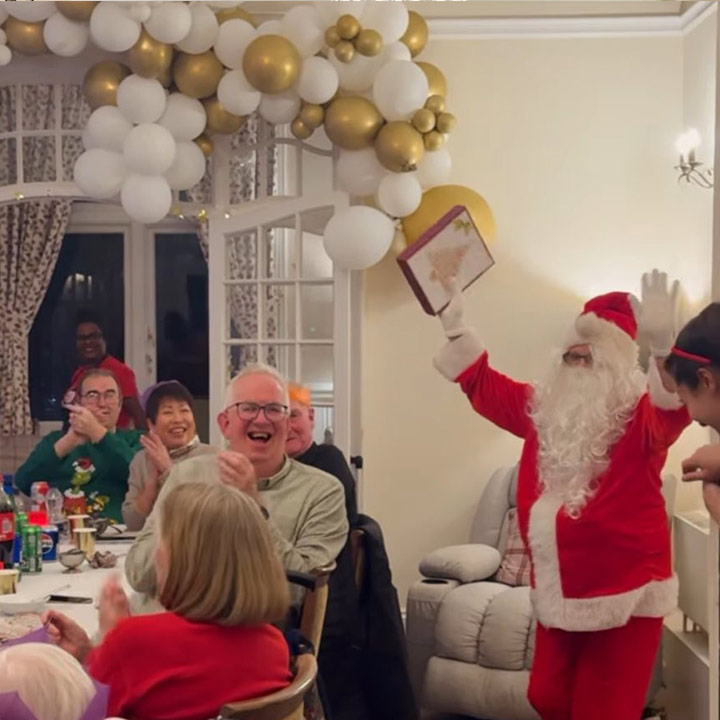A Grand Christmas Celebration At Kingfishers Care Home