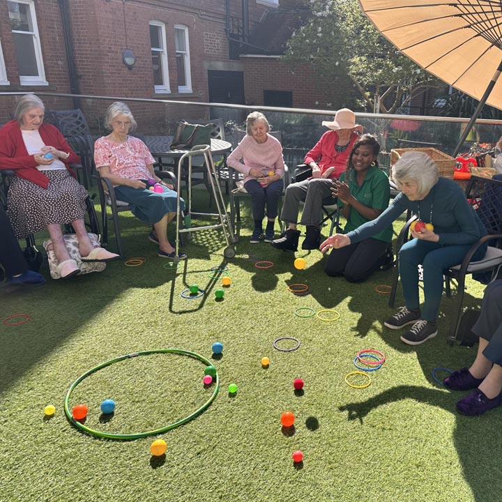 Summer BBQ Brings Everyone Together At Kingfishers Care Home