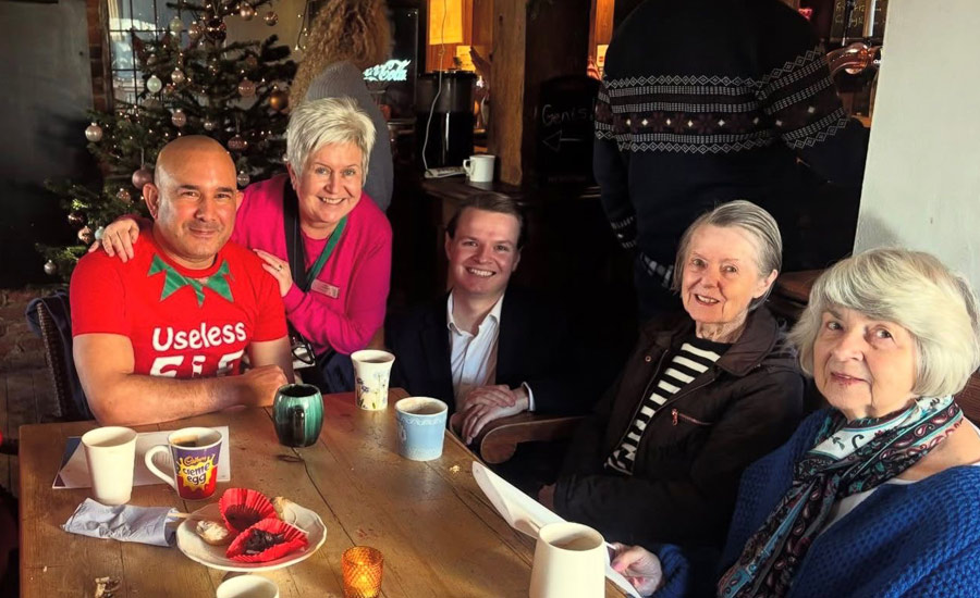 Festive Carols And Coffee At Kingfishers Care Home