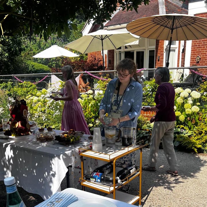 Summer BBQ Brings Everyone Together At Kingfishers Care Home