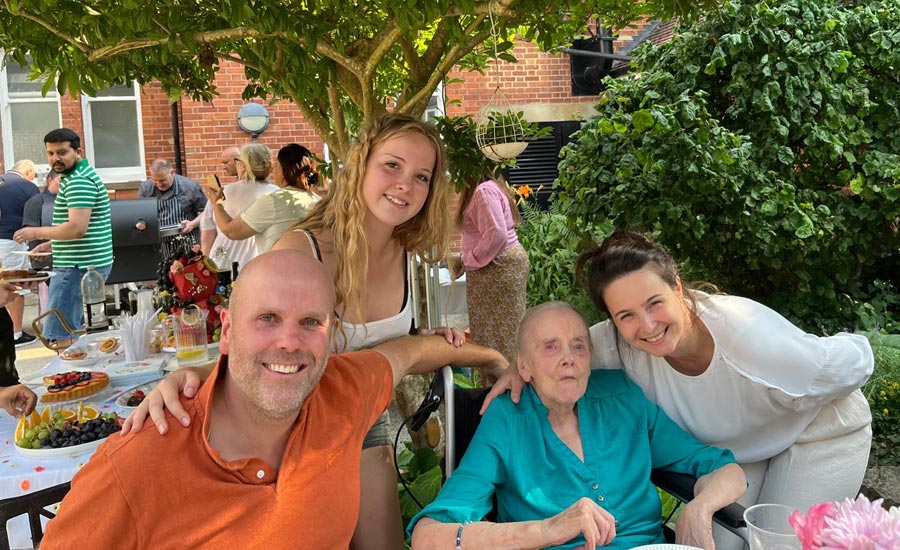 Summer BBQ Brings Everyone Together At Kingfishers Care Home